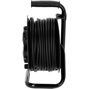 Produktbild für Kabeltrommel Adam-Hall 3 Star CD 25 schwarz, 25m
