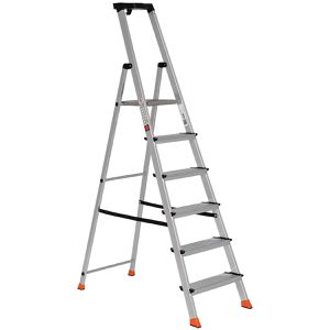 Produktbild für Stehleiter Euroline Nr. 22578, 2257806, mit Plattform
