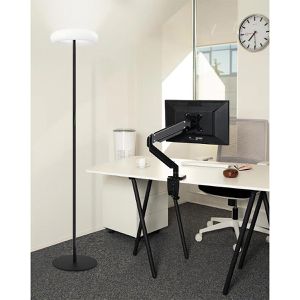Produktbild für Stehlampe Unilux Cocoon LED, schwarz, 180 cm