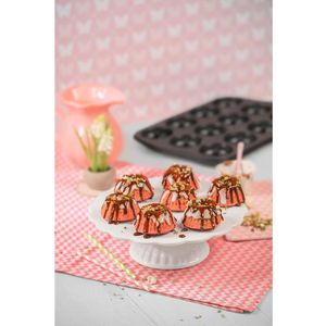 Produktbild für Backform Kaiser Inspiration, für 12 Gugelhupf-Muffins, Stahl