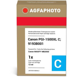 Produktbild für Tinte AgfaPhoto für Canon PGI-1500XL C