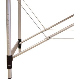 Produktbild für Behandlungsliege Teqler T129852, aus Metall, weiß