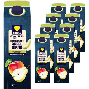 Produktbild für Saft Edeka Herzstücke Apfel-Birne Direktsaft ohne Zuckerzusatz