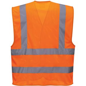 Produktbild für Warnweste Portwest Vest-Port MeshAir C370, orange