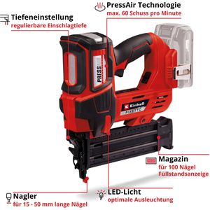 Produktbild für Elektronagler Einhell-Professional FIXETTO 18/50 N, 4257795