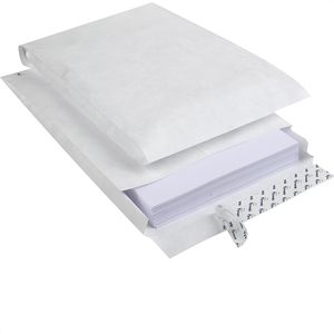 Faltentaschen Tyvek 11843, B4a, weiß