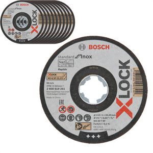 Trennscheibe Bosch Standard for Inox, X-Lock