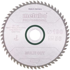 Kreissägeblatt Metabo Multi Cut Professional, 628077000
