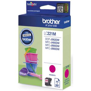 Produktbild für Tinte Brother LC-221M magenta