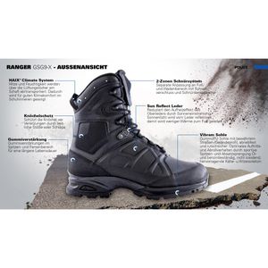 Produktbild für Berufsschuhe Haix Ranger GSG9-X, O3