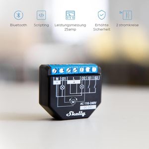 Produktbild für Schaltaktor Shelly Plus 2PM, für Smart Home