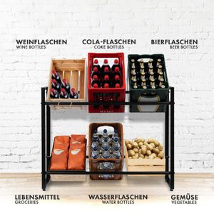 Produktbild für Getränkekistenregal Karat Kenji, für 6 Kisten