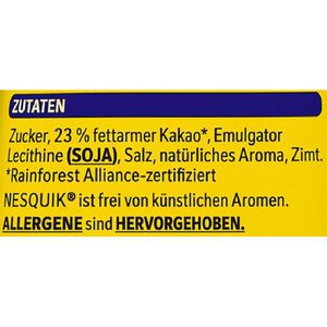 Produktbild für Kakao Nesquik Getränkepulver