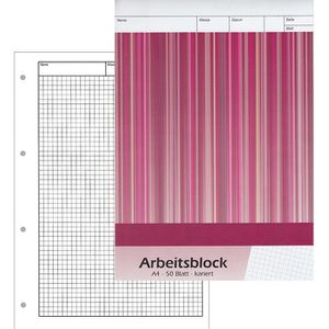 Arbeitsblock Böttcher-AG Lineatur 22