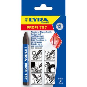 Produktbild für Signierkreide Lyra 4870099 Profi 797, 12 Stück