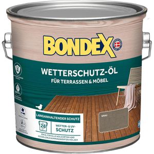 Produktbild für Holzöl Bondex Wetterschutz-Öl, 2,5l
