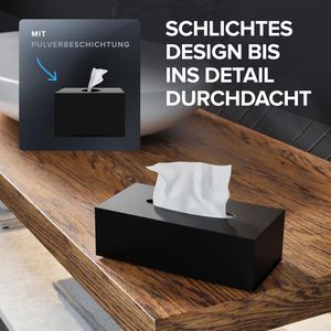 Produktbild für Taschentuchbox ovimar Gronnoya 81003881, aus Edelstahl