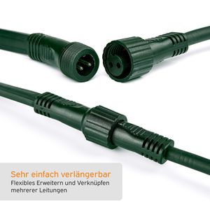 Produktbild für Lichterkette LEDmaxx Illu-10g-v2, innen + außen