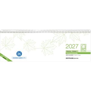Produktbild für Tischkalender Zettler 116-0700, Recycling, Wochenkalender quer