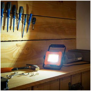 Produktbild für Baustrahler Smartwares FCL-76003 LED, Netzbetrieb, 1,8 m Kabel