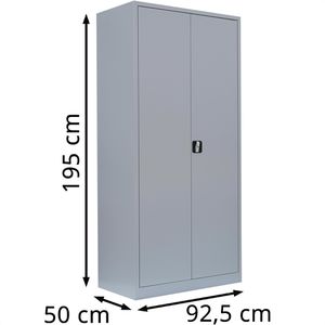 Produktbild für Aktenschrank Lüllmann 530350, aus Metall