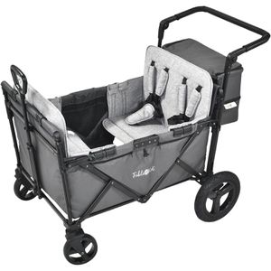 Produktbild für Bollerwagen FableKids Leo X4 Plus, faltbar