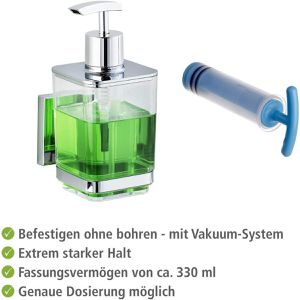 Produktbild für Seifenspender Wenko Quadro Vacuum-Loc, 22683100