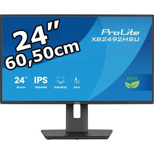 Produktbild für Monitor Iiyama ProLite XB2492HSU-B1, 24 Zoll