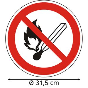 Produktbild für Hinweisschild Abtec ISO 7010 P003, Kunststoff
