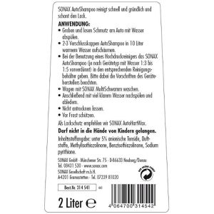 Produktbild für Autoshampoo Sonax 03145410