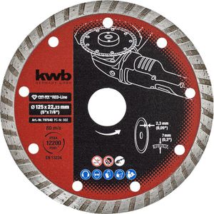 Trennscheibe kwb Cut-Fix Red-Line 797540, Bohrungs-Ø 22,23 mm