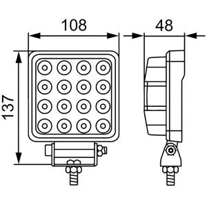 Produktbild für Zusatzscheinwerfer Hella ValueFit S2500, 12 V / 24 V, LED