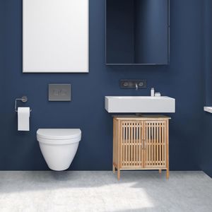 Produktbild für Waschbeckenunterschrank Relaxdays 10021331, stehend