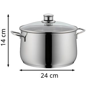 Produktbild für Kochtopf WMF Diadem Plus Fleischtopf, 6,5 Liter