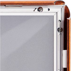 Produktbild für Klapprahmen Sprintis Holzoptik, 25 mm Profil, DIN A2