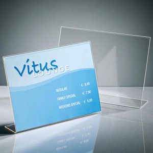 Tischaufsteller Sigel TA 211, A4 quer