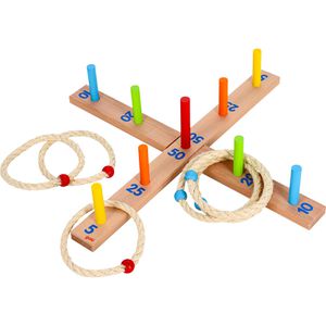 Wurfspiel Goki 56801, Ringwurfspiel aus Holz