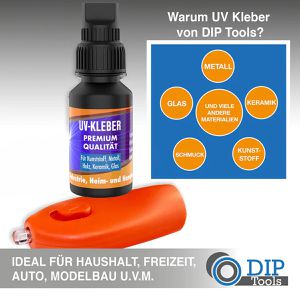 Produktbild für Sekundenkleber DIP-Tools UV-Kleber