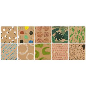 Produktbild für Motivpapier Folia 48898, Kraftpapier II, A4