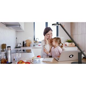 Produktbild für Schreibtischlampe Luctra Table Lite, schwarz, LED, dimmbar