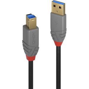 Produktbild für USB-Kabel Lindy 36743 Anthra Line, USB 3.0, 3 m