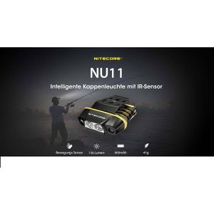 Produktbild für Arbeitsleuchte Nitecore NU11 Clipleuchte, LED