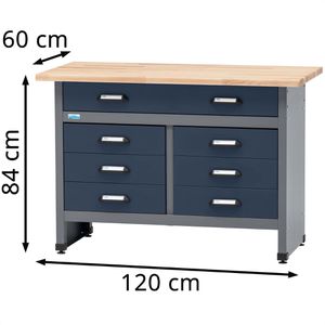 Produktbild für Werkbank Küpper blau