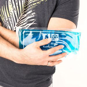 Produktbild für Kühlkompresse Böttcher-AG Gel, blau