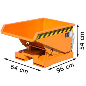Produktbild für Kippbehälter BAUER EXPO 150, für Stapler