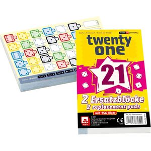 Produktbild für Spielblock NSV 4047, Twenty One, 2 Stück