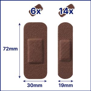 Produktbild für Pflaster Hansaplast Sensitive, 20 Strips