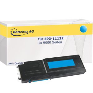 kompatibel für Dell 593-11122 cyan Kompatibler Toner