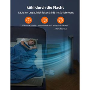 Produktbild für Ventilator TaoTronics TT-TF005, 106cm