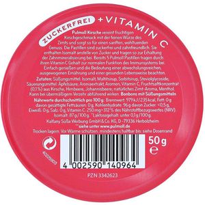 Produktbild für Kräuterbonbons Pulmoll Kirsche